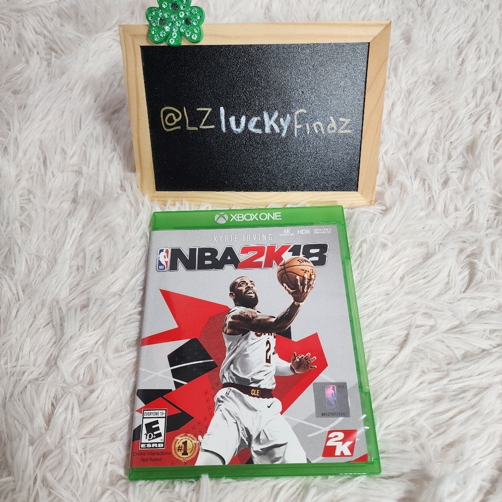 KYRIE IRVING NBA2K18 XBOXONE/ PRE-OWNED EXCELLENT CONDITION